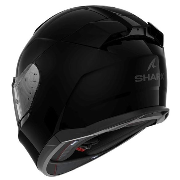 Shark bukósisak - D-Skwal 3 - Blank - FÉNYES FEKETE