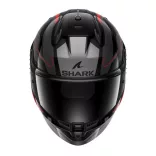 Shark bukósisak - D-Skwal 3 - Sizler FEKETE-SÖTÉTSZÜRKE-PIROS