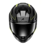 Shark bukósisak - D-Skwal 3 - Sizler FEKETE-SÖTÉTSZÜRKE-SÁRGA