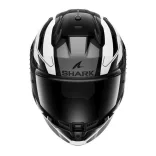 Shark bukósisak - D-Skwal 3 - Sizler FEKETE-FEHÉR-SÖTÉTSZÜRKE