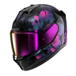 Shark bukósisak - D-Skwal 3 - Mayfer FEKETE-LILA