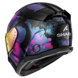 Shark bukósisak - D-Skwal 3 - Mayfer FEKETE-LILA