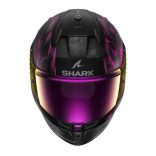 Shark bukósisak - D-Skwal 3 - Mayfer FEKETE-RÓZSASZÍN-SÖTÉTSZÜRKE