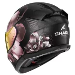 Shark bukósisak - D-Skwal 3 - Mayfer MATT FEKETE-RÓZSASZÍN-ARANY