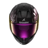 Shark bukósisak - D-Skwal 3 - Mayfer MATT FEKETE-RÓZSASZÍN-ARANY