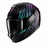 Shark bukósisak - Ridill 2 - Assya FEKETE-LILA