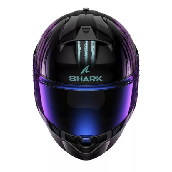 Shark bukósisak - Ridill 2 - Assya FEKETE-LILA