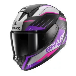 Shark bukósisak - Ridill 2 - Bersek MATT FEKETE-LILA-LILA