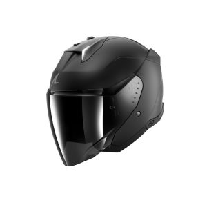 SHARK Skwal i3 Jet Dark Shadow Edition (LED) matt fekete + PLEXIVEL