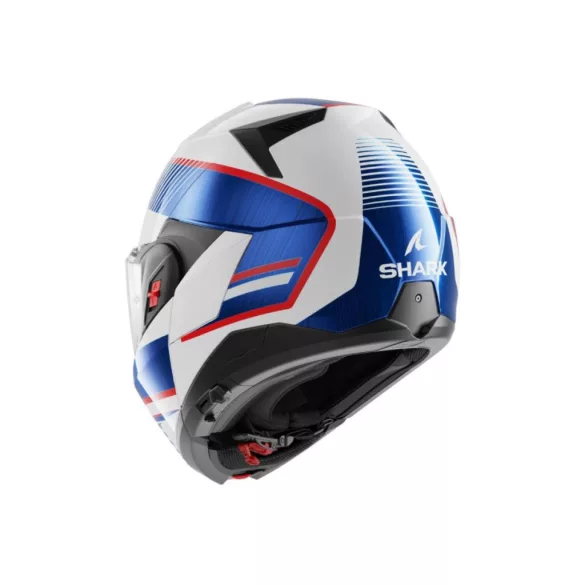 SHARK OXO SIKTER BUKÓSISAK,FEHÉR-KRÓM-KÉK