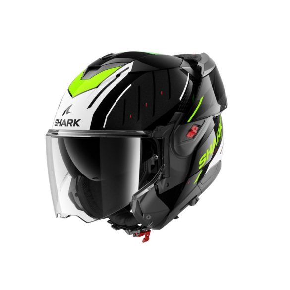 SHARK OXO RYDGER BUKÓSISAK,FEKETE-FEHÉR-SÁRGA