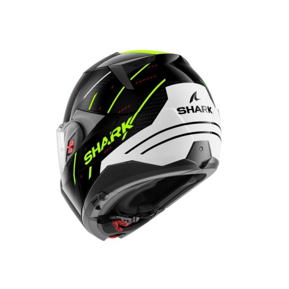 SHARK OXO RYDGER BUKÓSISAK,FEKETE-FEHÉR-SÁRGA