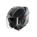 SHARK OXO RYDGER MAT BUKÓSISAK,MATT SÖTÉTSZÜRKE-KÉK-FEKETE