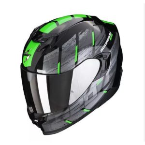 bukósisak zárt SCORPION EXO-520 EVO AIR MAHA BLACK/GREEN