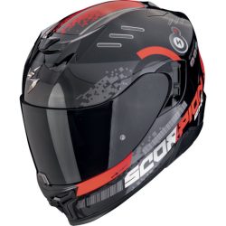 bukósisak zárt SCORPION EXO-520 EVO II TITAN black/red