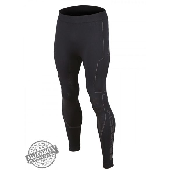 BRUBECK® COOLER Nyári férfi motoros aláöltöző nadrág fekete