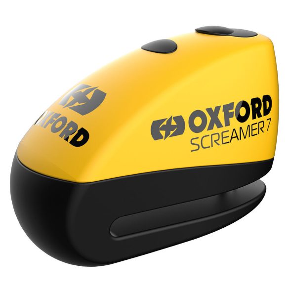 OXFORD Screamer 7 Riasztós Féktárcsazár Sárga