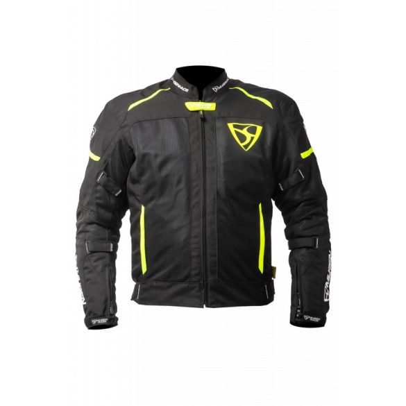 dzseki textil MUGEN RACE NJ-MNR-1930 MASH BLACK/FLUO YELLOW