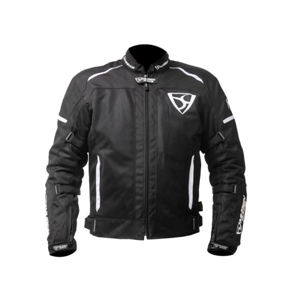 dzseki textil MUGEN RACE NJ-MNR-1930 MASH BLACK/WHITE