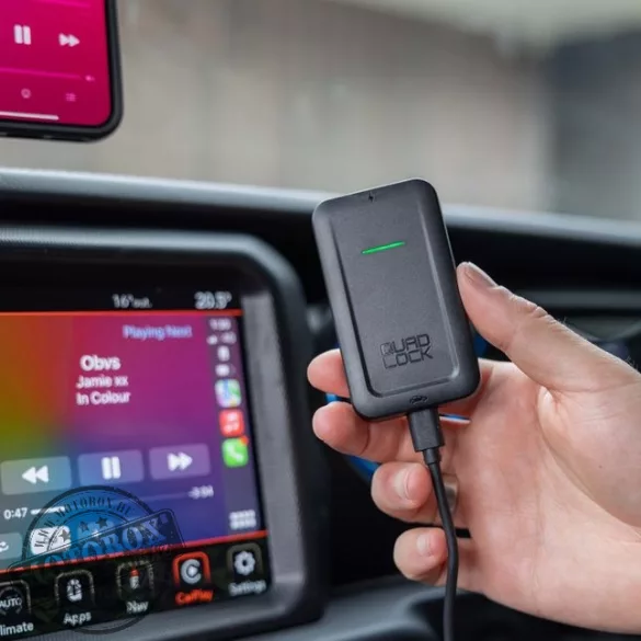 QUAD LOCK® Autó - Vezeték nélküli CarPlay adapter ÚJ