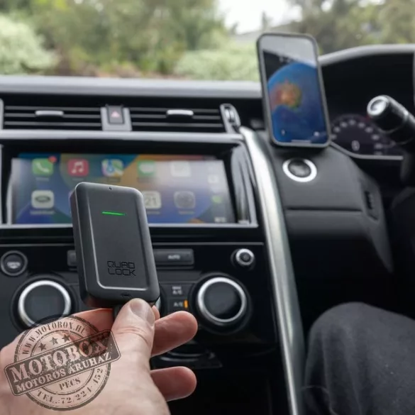 QUAD LOCK® Autó - Vezeték nélküli CarPlay adapter ÚJ