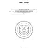 QUAD LOCK® MAG™ Autós / asztali - fej ÚJ