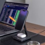 QUAD LOCK® MAG Dual asztali vezeték nélküli töltő/tartó EU 18W töltő adapterrel (választható EU 30W)