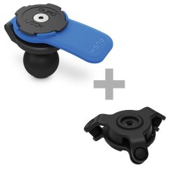   QUAD LOCK® 1" Golyó adapteres telefontartó + rezgéscsillapító adapter