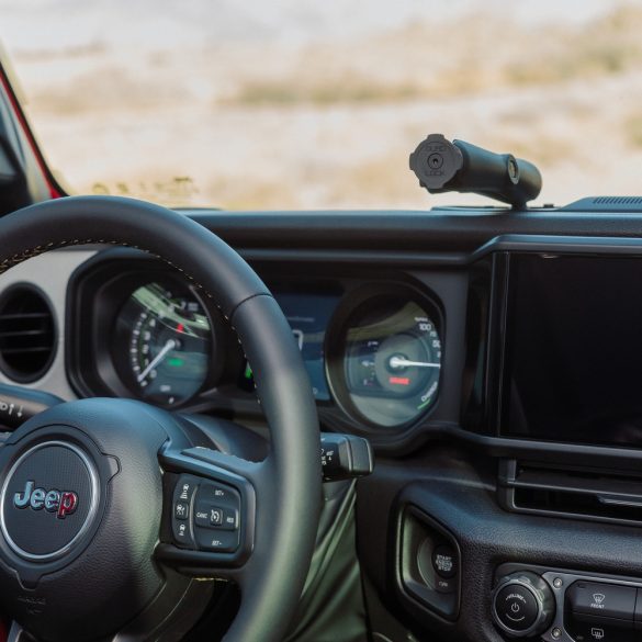 QUAD LOCK® Autós 1" golyó adapteres telefontartó + Top Cap