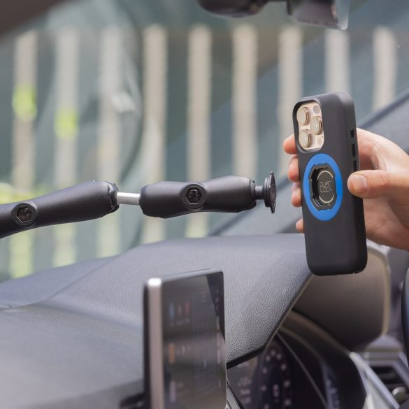 QUAD LOCK® Autós 1" golyó adapteres telefontartó + Top Cap