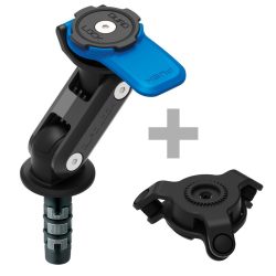  QUAD LOCK® Motor telefontartó kormányszárba + rezgéscsillapító adapter