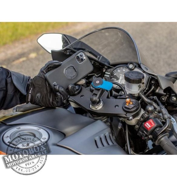 QUAD LOCK® Motor telefontartó kormányszárba + rezgéscsillapító adapter