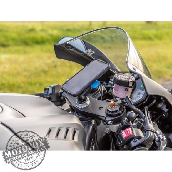 QUAD LOCK® Motor telefontartó kormányszárba + rezgéscsillapító adapter