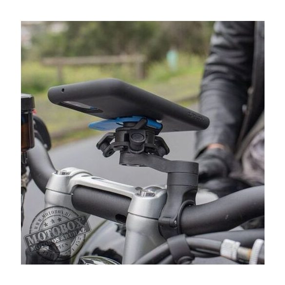QUAD LOCK® Motor telefontartó kormányrúdra + rezgéscsillapító adapter