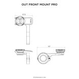 QUAD LOCK® Kerékpározás - telefontartó kormányrúdra PRO2