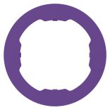 QUAD LOCK® MAG™ tok színes gyűrű - lila V2