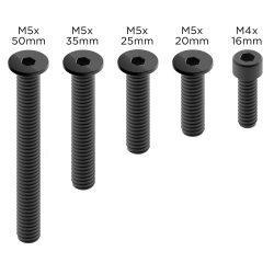   QUAD LOCK® Motor telefontartó kormányrúdra PRO pót csavarkészlet fekete