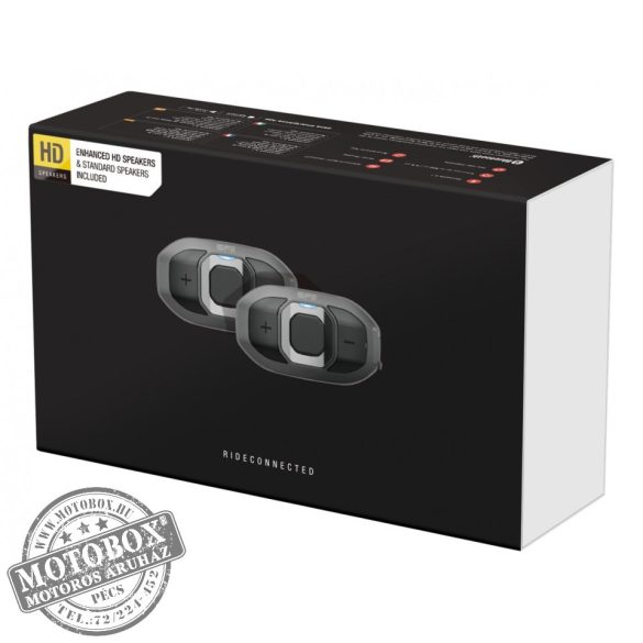 SENA SF2 DUPLA CSOMAG HD-hangszórókkal, Motoros-Motoros közötti Bluetooth kapcsolat