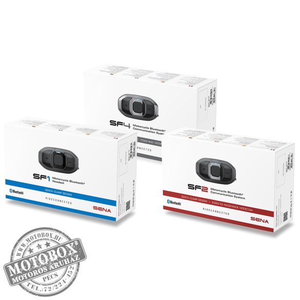 SENA SF2 DUPLA CSOMAG HD-hangszórókkal, Motoros-Motoros közötti Bluetooth kapcsolat