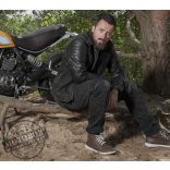 TriloBite Acid Scrambler motoros farmernadrág fekete