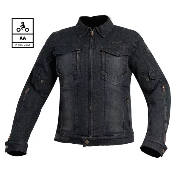 TRILOBITE LADY PARADO TECH-AIR KOMPATIBILIS NŐI MOTOROS FARMERDZSEKI, FEKETE