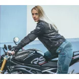 TRILOBITE LADY PARADO TECH-AIR KOMPATIBILIS NŐI MOTOROS FARMERDZSEKI, FEKETE