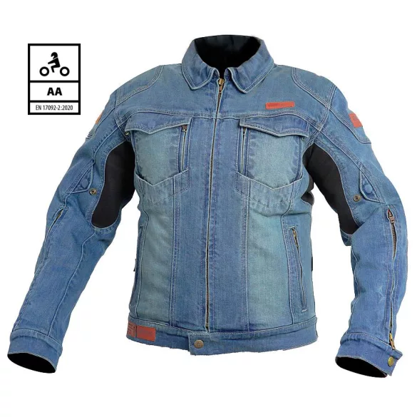 TRILOBITE LADY PARADO TECH-AIR KOMPATIBILIS NŐI MOTOROS FARMERDZSEKI,KÉK