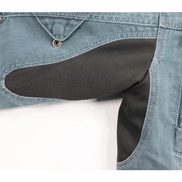 TRILOBITE LADY PARADO TECH-AIR KOMPATIBILIS NŐI MOTOROS FARMERDZSEKI,KÉK