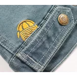 TRILOBITE LADY PARADO TECH-AIR KOMPATIBILIS NŐI MOTOROS FARMERDZSEKI,KÉK