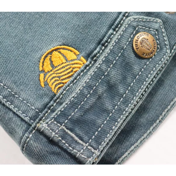 TRILOBITE LADY PARADO TECH-AIR KOMPATIBILIS NŐI MOTOROS FARMERDZSEKI,KÉK