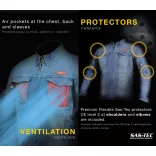 TRILOBITE LADY PARADO TECH-AIR KOMPATIBILIS NŐI MOTOROS FARMERDZSEKI,KÉK