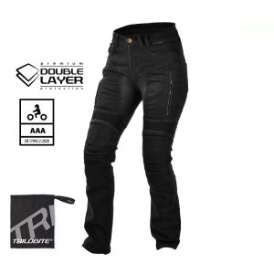 TRILOBITE LADY PARADO DOUBLELAYER AAA NŐI MOTOROS FARMERNADRÁG FEKETE