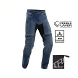 TRILOBITE PARADO DOUBLELAYER AAA MOTOROS FARMERNADRÁG SLIM szűkített fazon kék