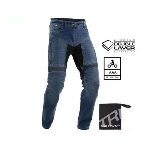 TRILOBITE PARADO DOUBLELAYER AAA MOTOROS FARMERNADRÁG SLIM szűkített fazon kék